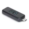 StarTech.com USB-C Strāvas Testeris, Digitālais Multimetrs, Divvirzienu Sprieguma un Strāvas Mērītājs, līdz 240 W PD EPR, Pārnēsājams USB-C Kabeļa un Pieslēgvietas Strāvas Mērītāja Testeris