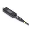 StarTech.com USB-C Strāvas Testeris, Digitālais Multimetrs, Divvirzienu Sprieguma un Strāvas Mērītājs, līdz 240 W PD EPR, Pārnēsājams USB-C Kabeļa un Pieslēgvietas Strāvas Mērītāja Testeris