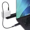 StarTech.com USB-C Strāvas Testeris, Digitālais Multimetrs, Divvirzienu Sprieguma un Strāvas Mērītājs, līdz 240 W PD EPR, Pārnēsājams USB-C Kabeļa un Pieslēgvietas Strāvas Mērītāja Testeris