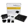 StarTech.com atsevišķs 1 uz 2 USB zibatmiņu dublikators un dzēsējs, vairāku USB zibatmiņu kopētājs, sistēmas un failu un visa diska kopēšana ar ātrumu 1,5 GB/min, vienreizēja un trīskārša dzēšana, LCD displejs - TAA
