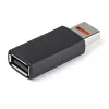 StarTech.com drošs USB datu bloķētāja adapteris uzlādei – USB-A vīrišķais uz sievišķo tikai uzlādes adapteris – bezdatu uzlādes/barošanas adapteris tālruņiem/planšetdatoriem – datu bloķējošs USB aizsargadapteris