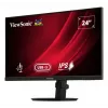 Viewsonic VG Series VG2409-MHDU-2 datora monitors 60,5 cm (23,8 collas) 1920 x 1080 pikseļi Full HD LED Melns