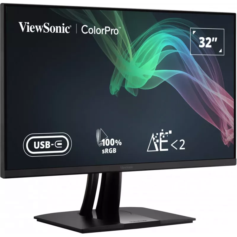 Viewsonic VP56 datora monitors 81,3 cm (32 colli) 3840 x 2160 pikseļi 4K Ultra HD LED Melns