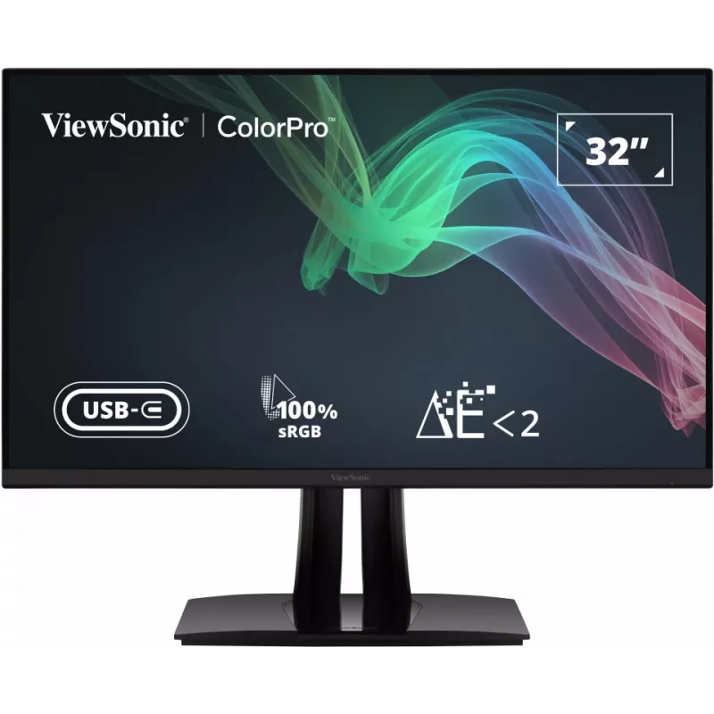 Viewsonic VP56 datora monitors 81,3 cm (32 colli) 3840 x 2160 pikseļi 4K Ultra HD LED Melns