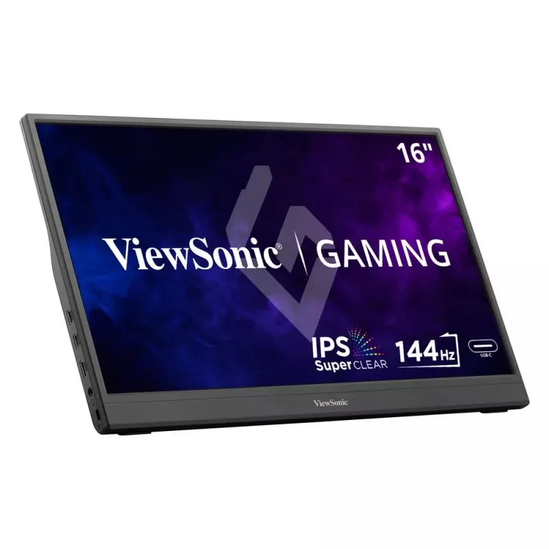 Viewsonic VX1654 portatīvais televizors/monitors Portatīvs monitors Melns 39.6 cm (15.6 collas) LED 1920 x 1080 pikseļi
