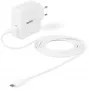StarTech.com USB C sienas lādētājs - USB C klēpjdatora lādētājs 60W PD - 6 pēdu/2m kabelis - universāls kompakts Type C strāvas adapteris - Dell XPS/Lenovo X1 Carbon/HP EliteBook/MacBook - USB IF/CE sertificēts