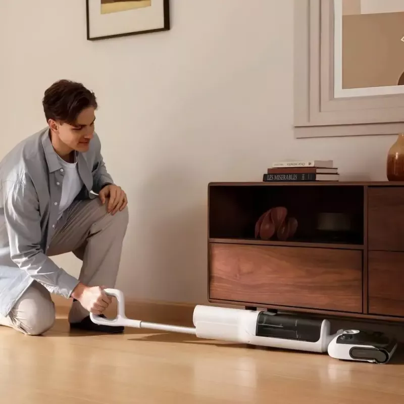 Roborock F25 RT stieņa putekļsūcējs Baterija Sausā&slapjā Bezmaisa Balts 2.5 Ah