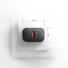 Axagon ACU-QC18 QC 3.0 1× OUTPUT sienas lādētājs 18W, iekštelpām, maiņstrāva, melns