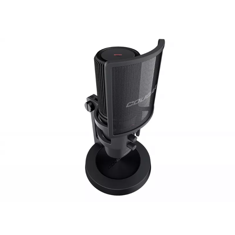 COUGAR studijas mikrofons Screamer-X, Studijas mikrofons, -45 dB, 20 - 20000 Hz, 16 bit, 48 kHz, 120 dB