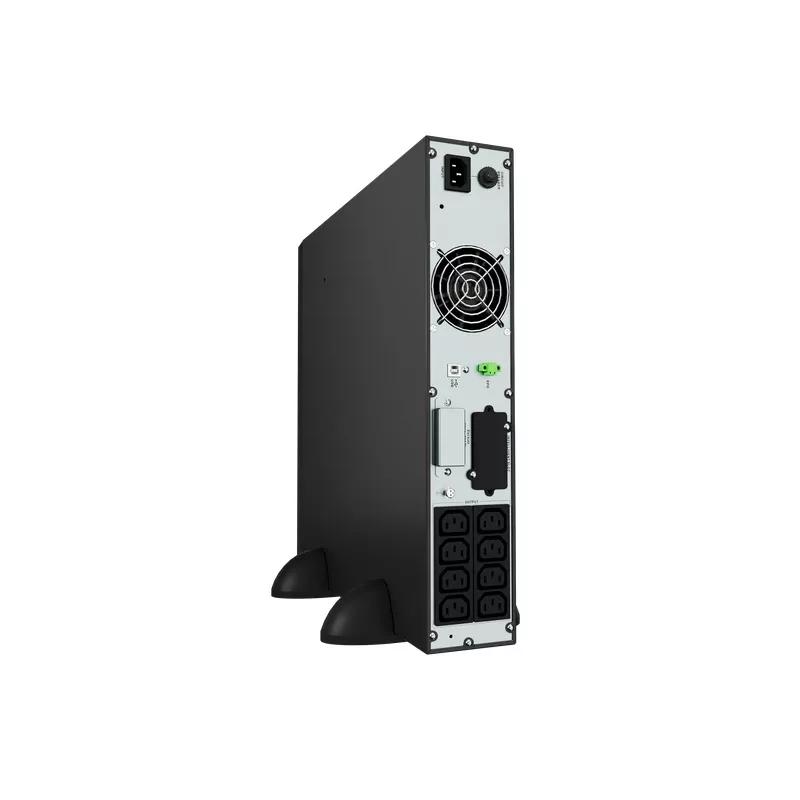 Vertiv Liebert GXE3-1000IRT2UXL nepārtrauktās barošanas avots (UPS) Dubultā pārveidošana (tiešsaistes) 1 kVA 900 W 8 maiņstrāvas izejas