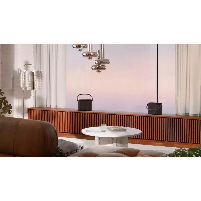 Bang & Olufsen Beosound A5 portatīvais skaļrunis, Dark Oak (pārsegs un rokturis)