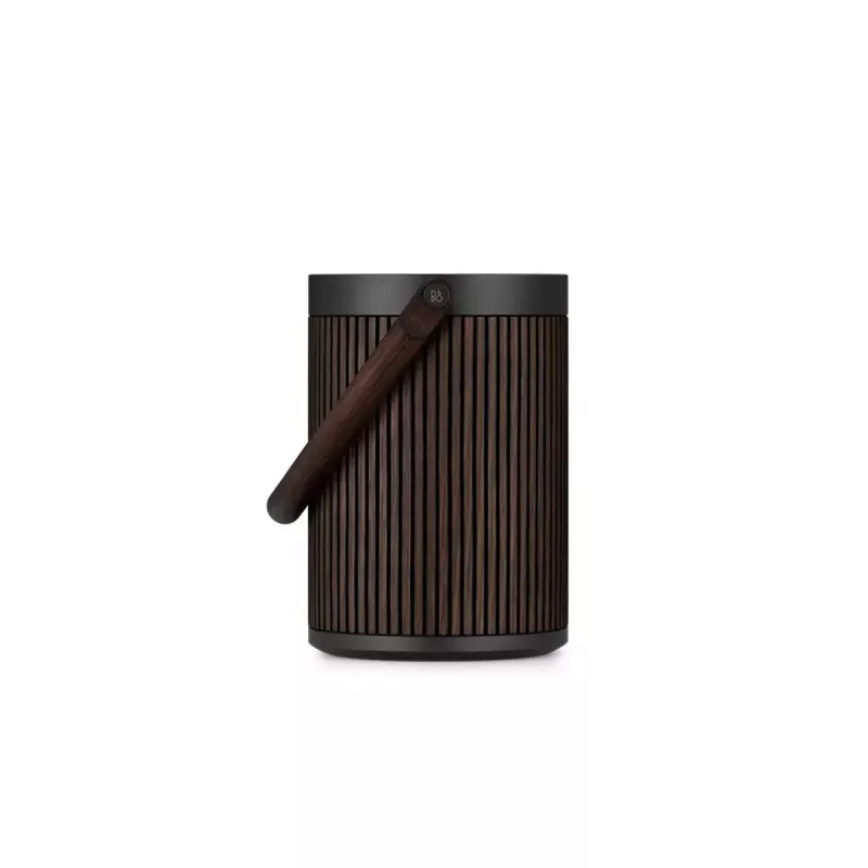 Bang & Olufsen Beosound A5 portatīvais skaļrunis, Dark Oak (pārsegs un rokturis)