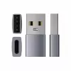 savienotāju adapteris Satechi ST-TAUCM USB-A uz USB-C, pelēks