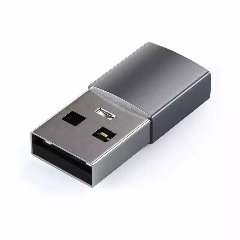 savienotāju adapteris Satechi ST-TAUCM USB-A uz USB-C, pelēks