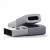savienotāju adapteris Satechi ST-TAUCM USB-A uz USB-C, pelēks