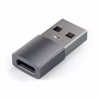 savienotāju adapteris Satechi ST-TAUCM USB-A uz USB-C, pelēks