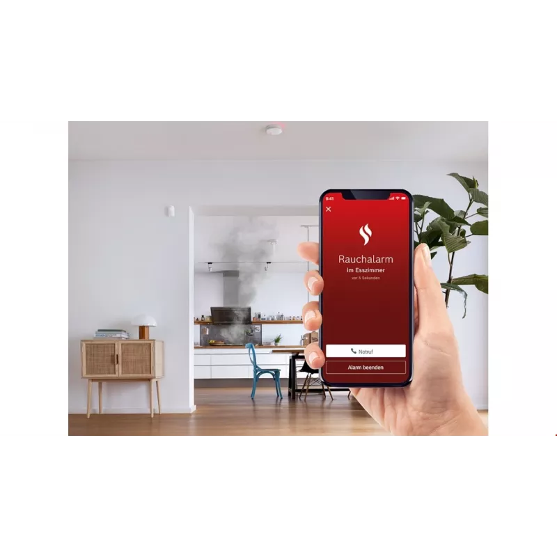Bosch 8 750 002 142 viedais dūmu detektors Bezvadu savienojums
