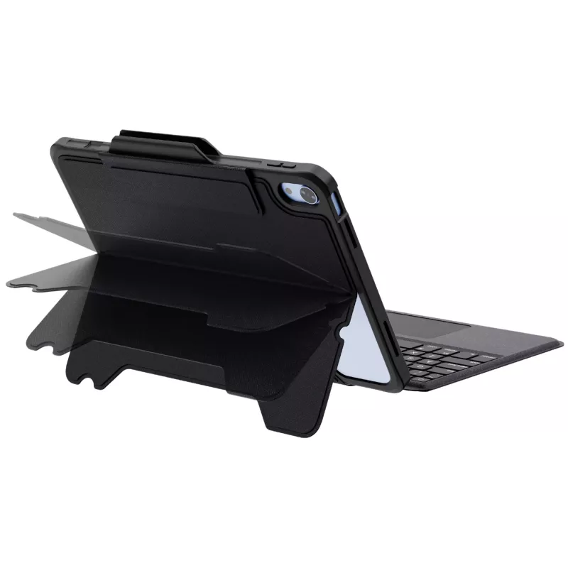 DEQSTER Rugged Touch tastatūra 10.9″, QWERTZ, vācu, skārienpaliktnis, Apple, Apple iPad 10, 9 collas (10. paaudze), 27.7 cm (10.9 collas)