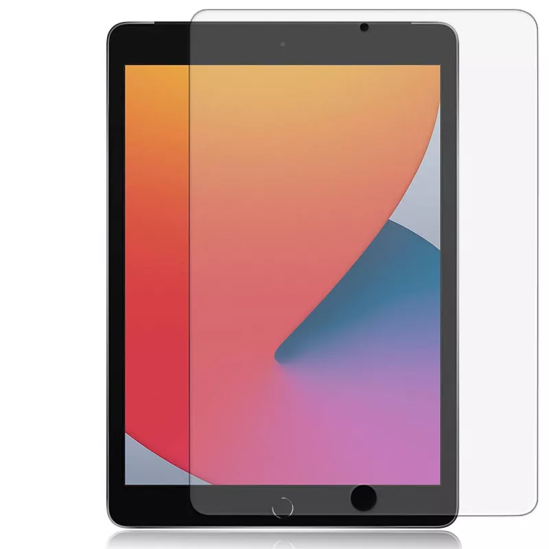 Caurspīdīgs ekrāna aizsargs DEQSTER iPad 10,2 collu 7./8./9. paaudzei Rūdītais stikls 9H