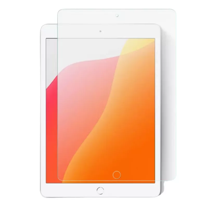 Caurspīdīgs ekrāna aizsargs DEQSTER iPad 10,2 collu 7./8./9. paaudzei Rūdītais stikls 9H