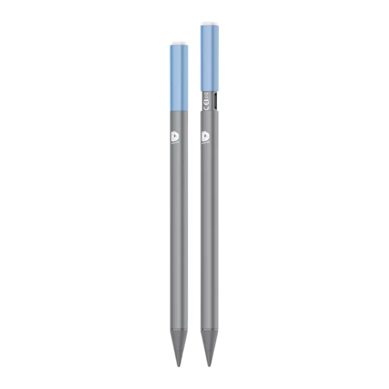 DEQSTER Pencil 2, Planšetdators, Apple, Zils, Pelēks, Apple iPad kopš 2018. gada, Pelēks, Alumīnijs, Polikarbonāts (PC), Polioksimetilēns (POM)