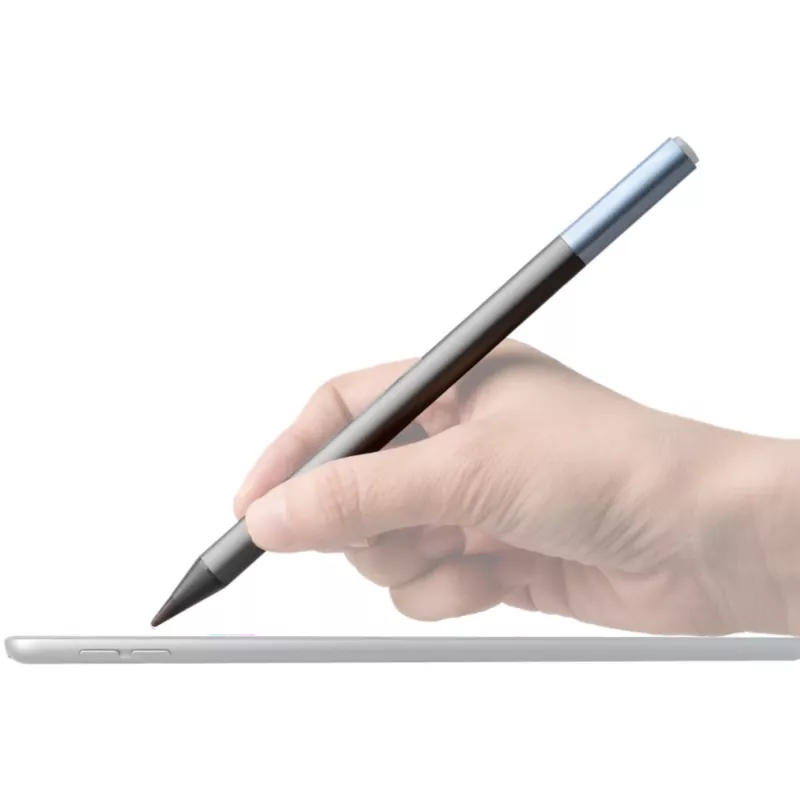 DEQSTER Pencil 2, Planšetdators, Apple, Zils, Pelēks, Apple iPad kopš 2018. gada, Pelēks, Alumīnijs, Polikarbonāts (PC), Polioksimetilēns (POM)