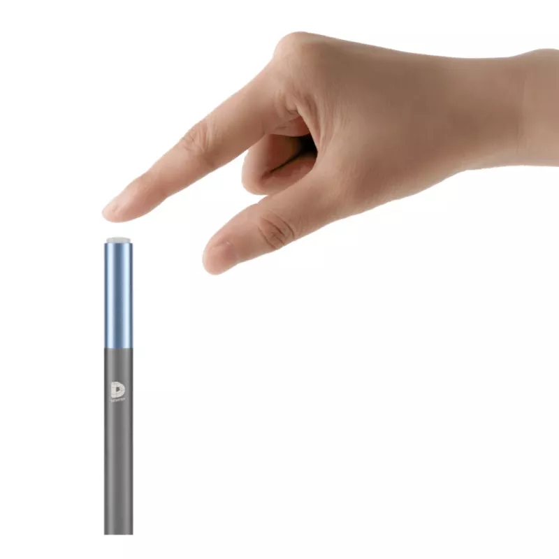 DEQSTER Pencil 2, Planšetdators, Apple, Zils, Pelēks, Apple iPad kopš 2018. gada, Pelēks, Alumīnijs, Polikarbonāts (PC), Polioksimetilēns (POM)