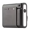 Fujifilm Instax Square SQ40 melna kamera ar attēla izmēru 62x62 mm