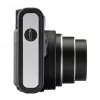 Fujifilm Instax Square SQ40 melna kamera ar attēla izmēru 62x62 mm