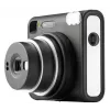 Fujifilm Instax Square SQ40 melna kamera ar attēla izmēru 62x62 mm