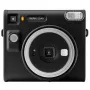 Fujifilm Instax Square SQ40 melna kamera ar attēla izmēru 62x62 mm
