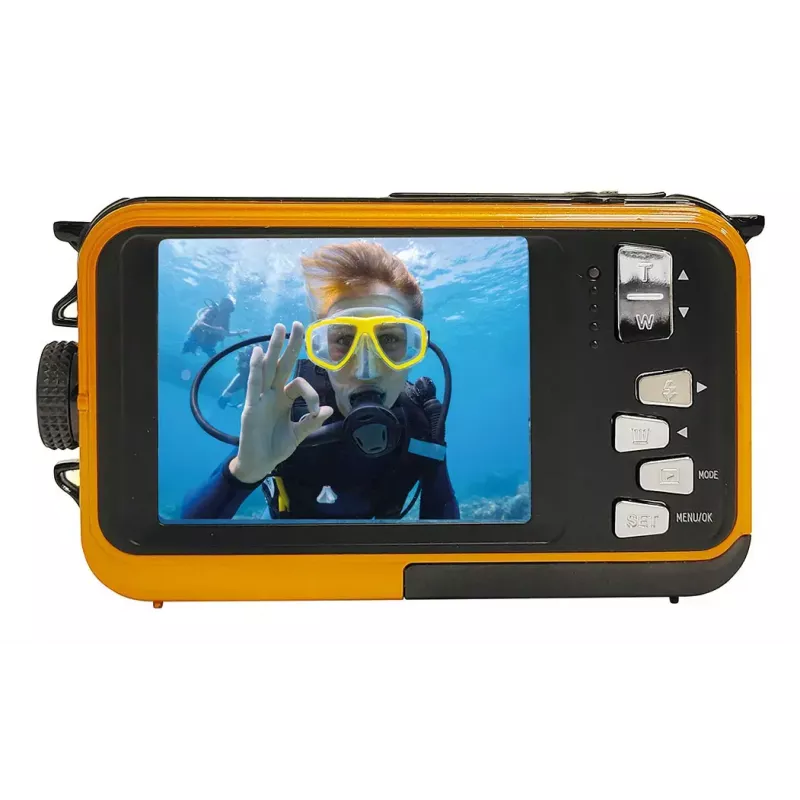 Kompakta kamera Easypix W3027 Wave 5 MP 1280 x 720 pikseļi Oranža