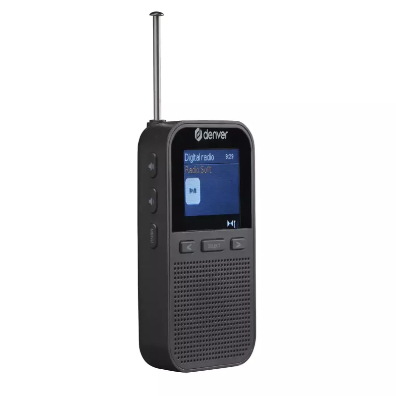 DENVER DAH-126 Analog Digital DAB FM 10W Personālais radio