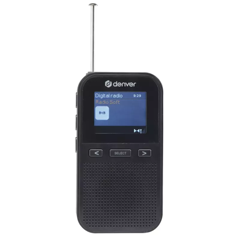 DENVER DAH-126 Analog Digital DAB FM 10W Personālais radio