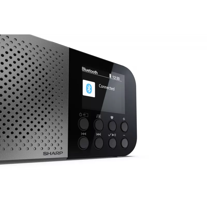 Personālais radio Sharp DR-P520 digitālais uztvērējs DAB DAB+ FM