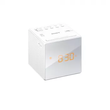Sony ICF-C1, Pulkstenis, AM, FM, 87,5 - 108 MHz, 531 - 1602 kHz, 0,1 W, 6,6 cm