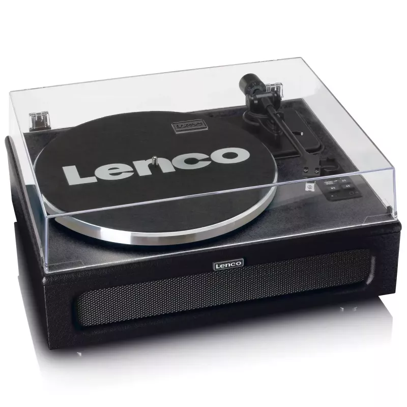 Belt-drive audio turntable Lenco LS-430BK Melns 40W Bluetooth