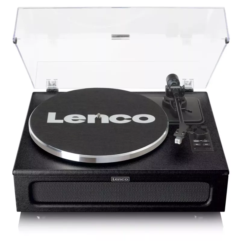 Belt-drive audio turntable Lenco LS-430BK Melns 40W Bluetooth