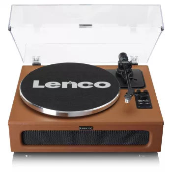 Siksnas piedziņas audio atskaņotājs Lenco LS-430BN Brūns Manuāls 3–4 g sliežu spiediens