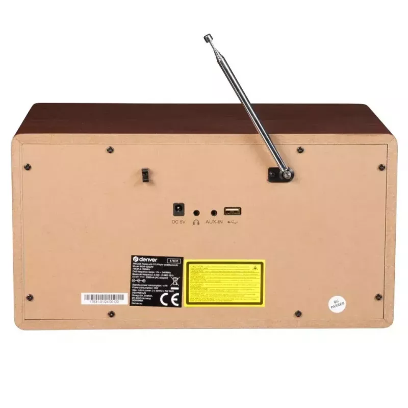 Personīgais CD atskaņotājs Denver MDA-525DW 10 W DAB+ FM