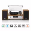 Lentas piedziņas audio vinila plašu atskaņotājs Lenco MC-160WD