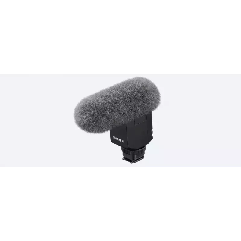 Sony ECM-B10 melns digitālās kameras mikrofons