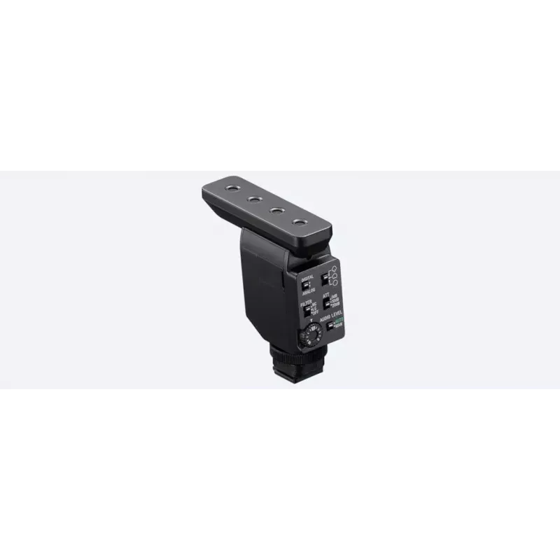 Sony ECM-B10 melns digitālās kameras mikrofons