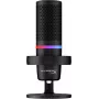 HyperX DuoCast - USB mikrofons (melns) - RGB apgaismojums