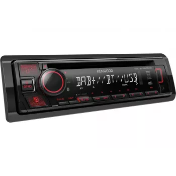 Kenwood KDC-BT450DAB auto multivides uztvērējs Melns 50 W Bluetooth