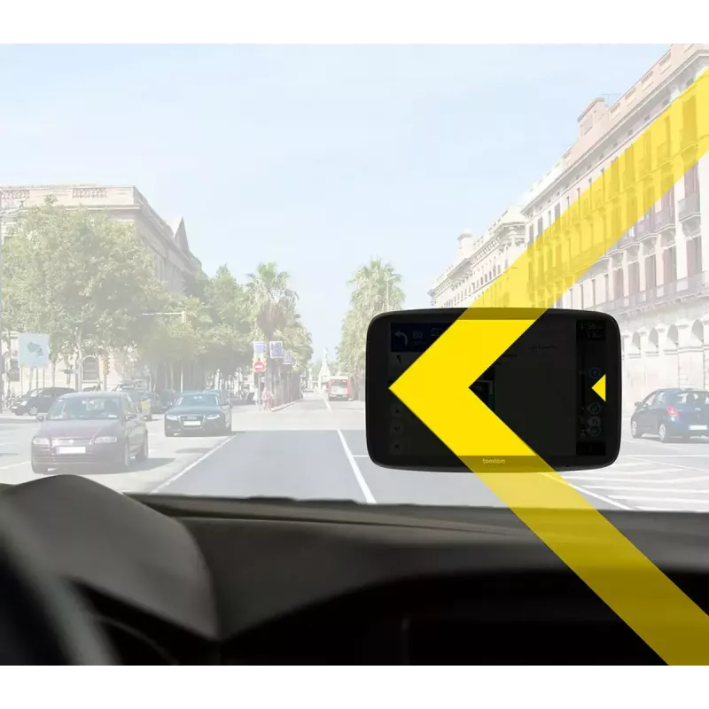 Rokas GPS navigators TOMTOM GO ar 7 collu skārienekrānu, 32 GB, Eiropas kartes, melns