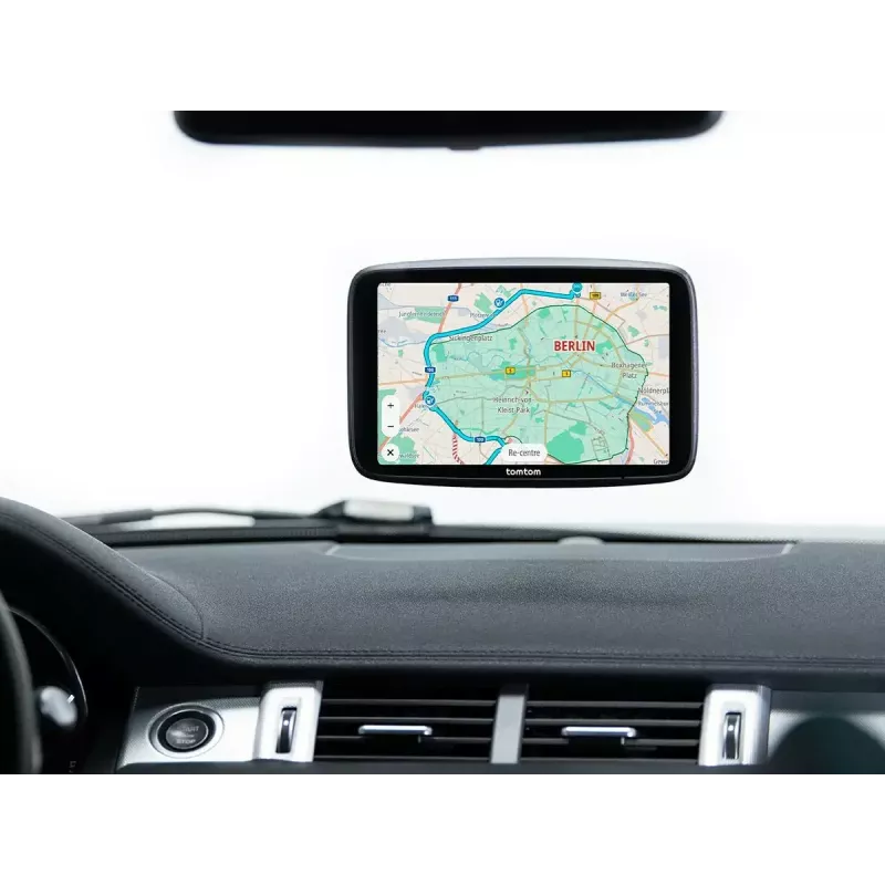 Rokas GPS navigators TOMTOM GO ar 7 collu skārienekrānu, 32 GB, Eiropas kartes, melns