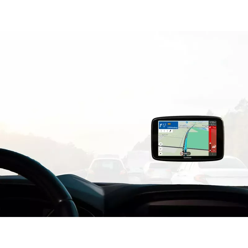 Rokas GPS navigators TOMTOM GO ar 7 collu skārienekrānu, 32 GB, Eiropas kartes, melns
