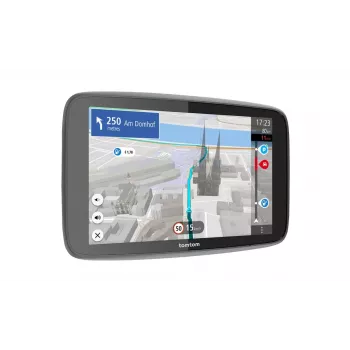 Rokas/stacionārais GPS navigators TOMTOM GO 15,2 cm (6 collu) skārienekrāns, Bluetooth, Wi‑Fi, Eiropas kartes, 0,27 kg