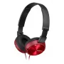 Sony MDR-ZX310AP, vadu, 10 - 24000 Hz, zvani/mūzika, 125 g, austiņas, sarkanas